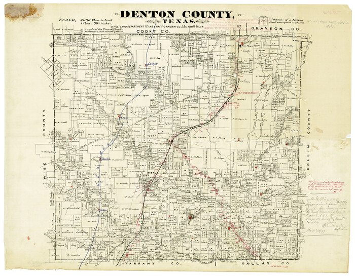 4530, Denton County Texas, General Map Collection
