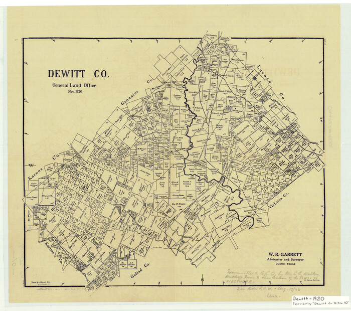 4532, DeWitt County, General Map Collection