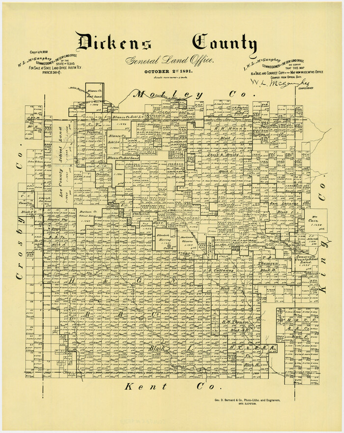 4533, Dickens County, General Map Collection

