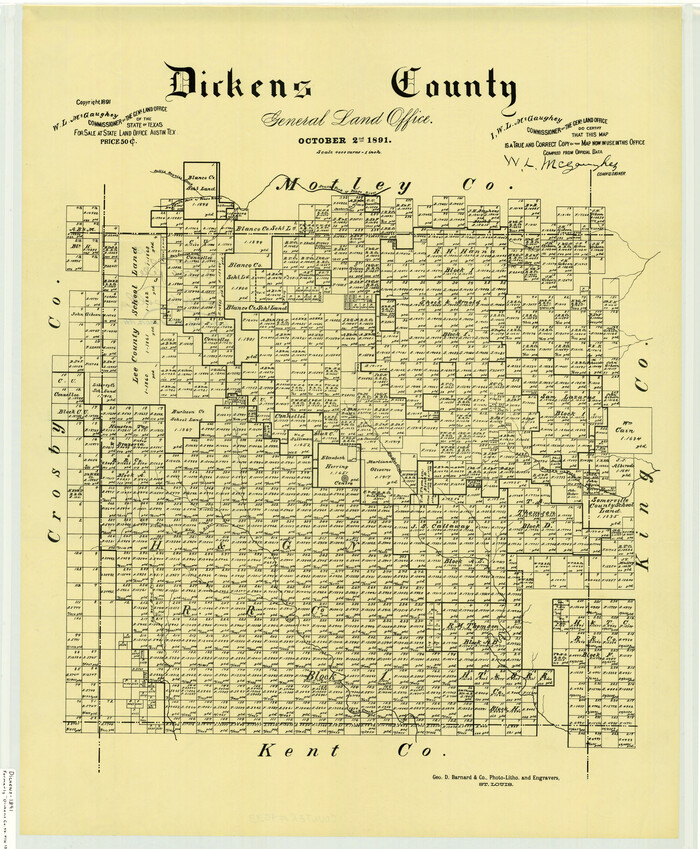 4533, Dickens County, General Map Collection
