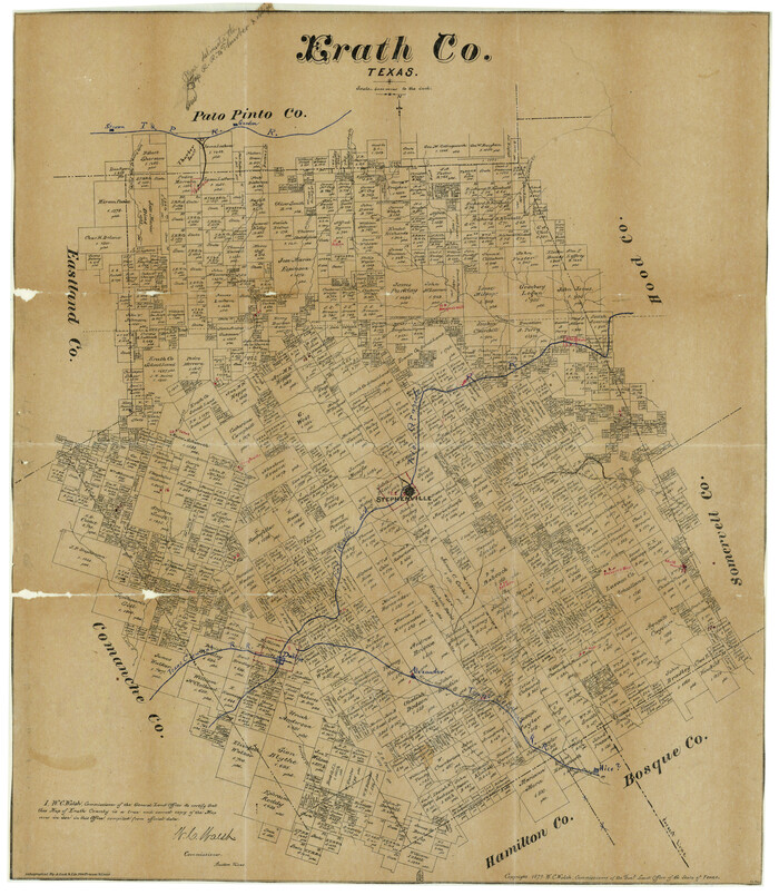 4538, Erath County, General Map Collection