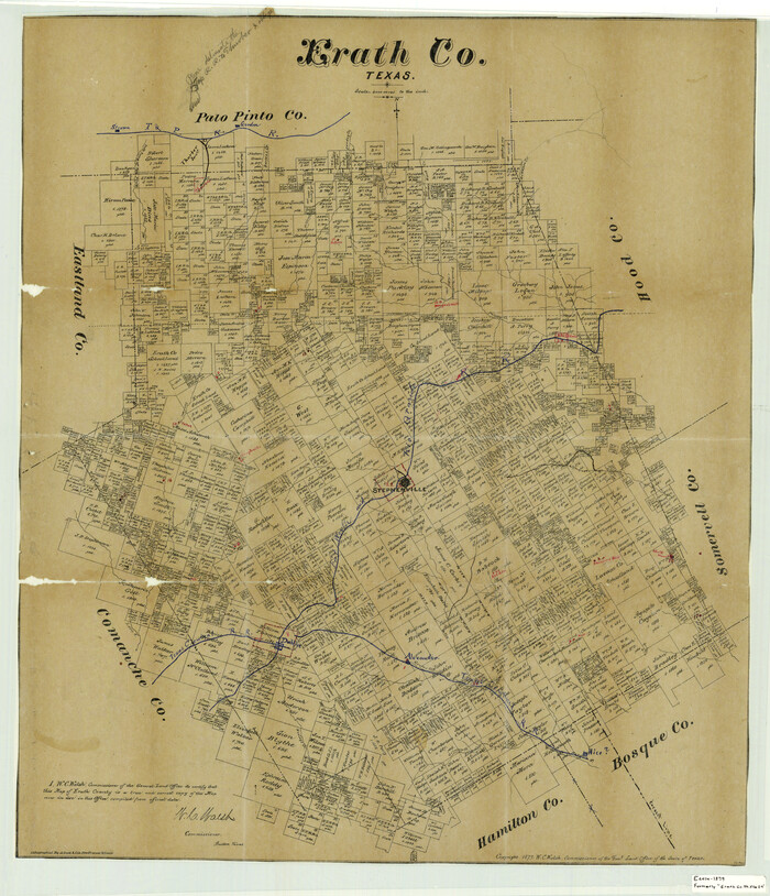4538, Erath County, General Map Collection