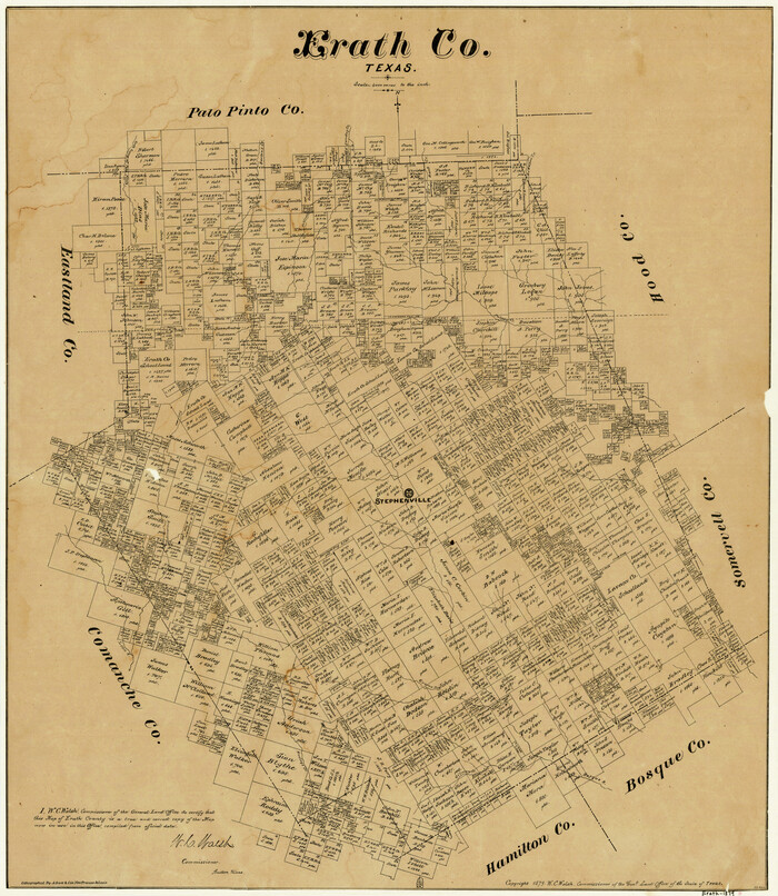 4539, Erath County, General Map Collection