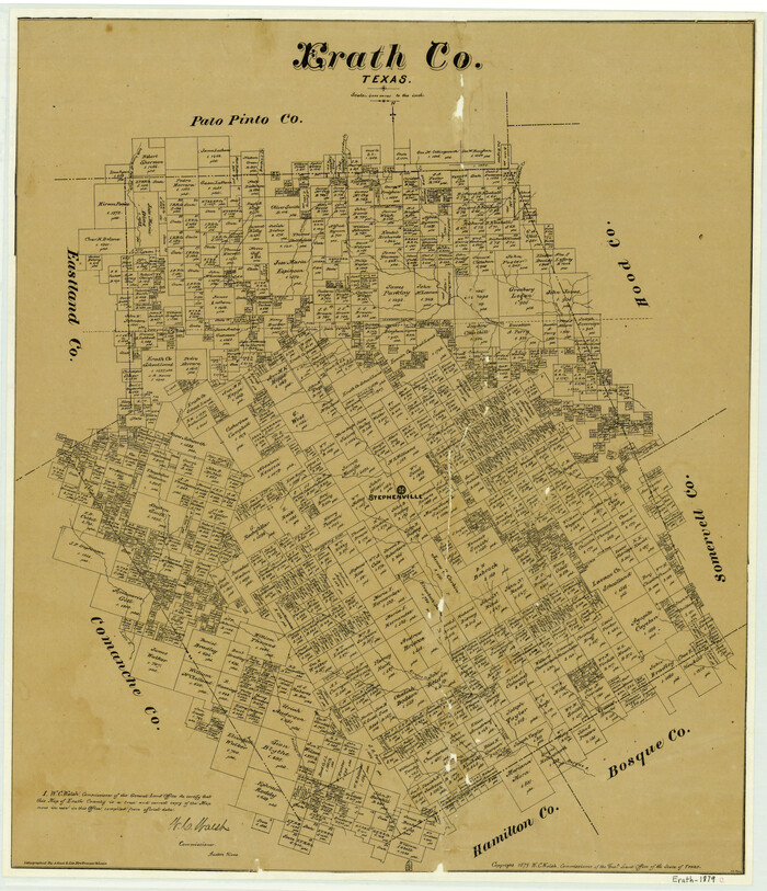4540, Erath County, General Map Collection
