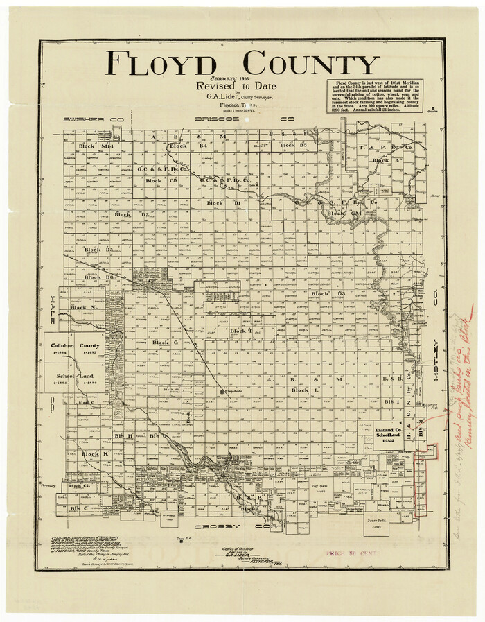 4543, Floyd County, General Map Collection