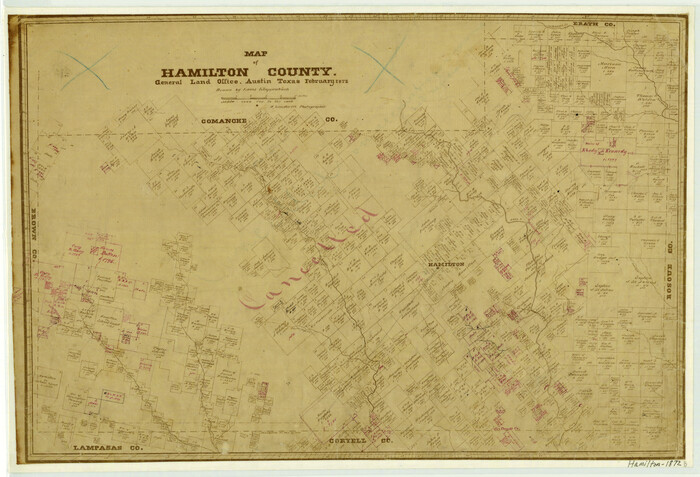 4556, Map of Hamilton County, General Map Collection