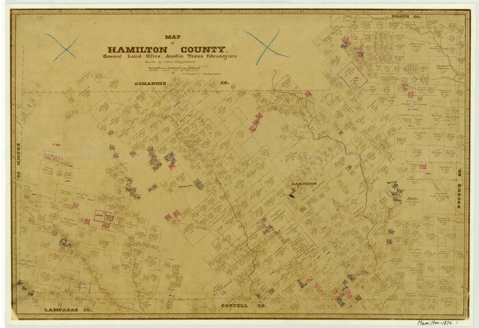4557, Map of Hamilton County, General Map Collection