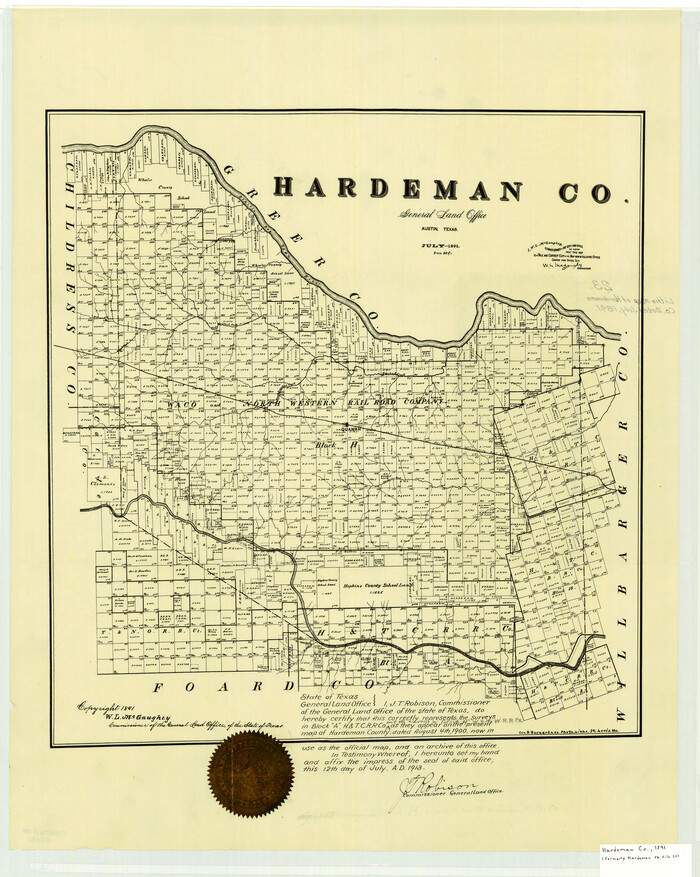 4560, Hardeman County, General Map Collection