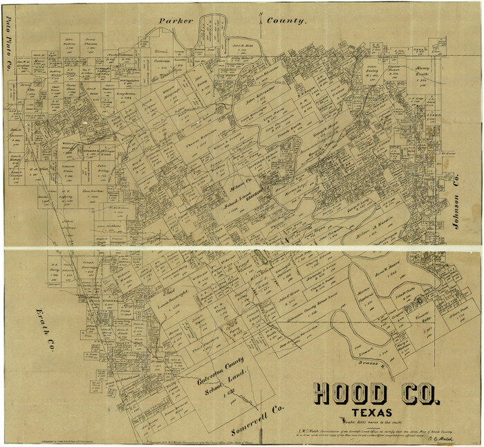4564, Hood County, General Map Collection