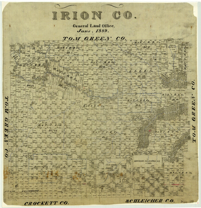 4570, Irion County, General Map Collection