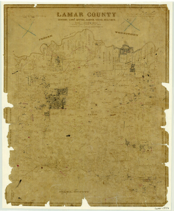 4576, Lamar County, General Map Collection