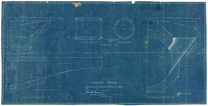 458, Austin, Texas - Congress Ave. Drainage, Maddox Collection