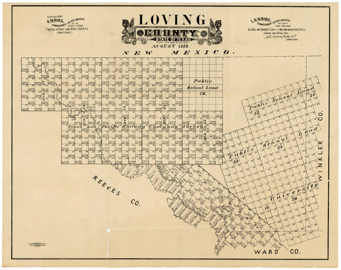 4581, Loving County, State of Texas, General Map Collection
