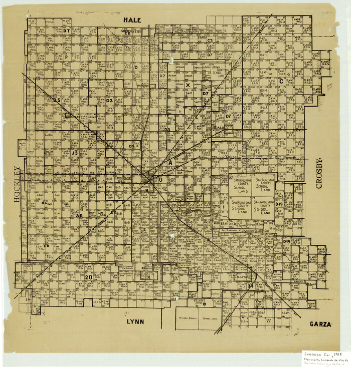 4585, Lubbock County Sketch File 11, General Map Collection