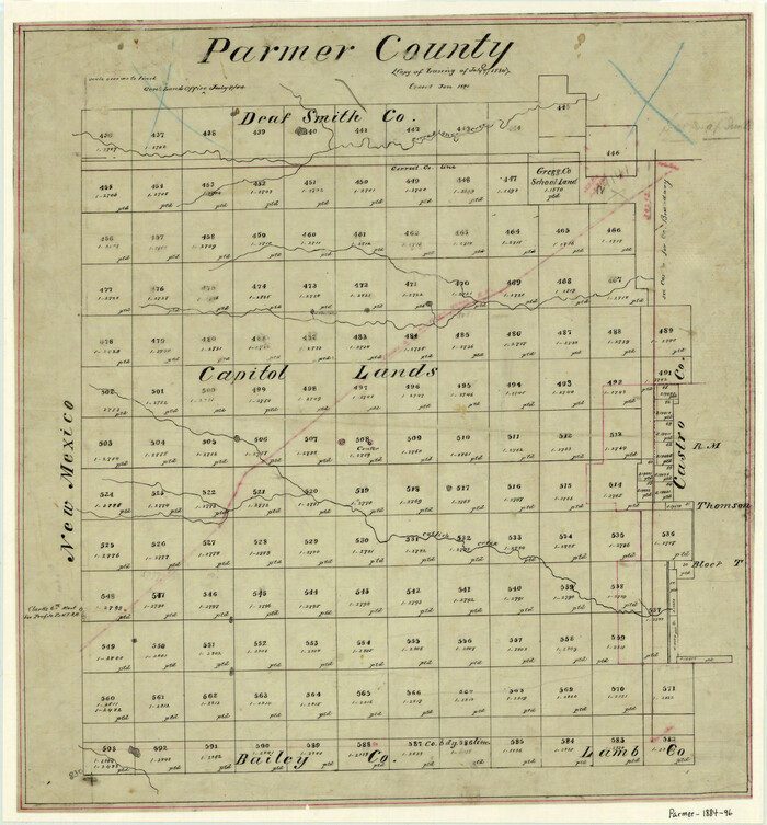 4612, Parmer County, General Map Collection