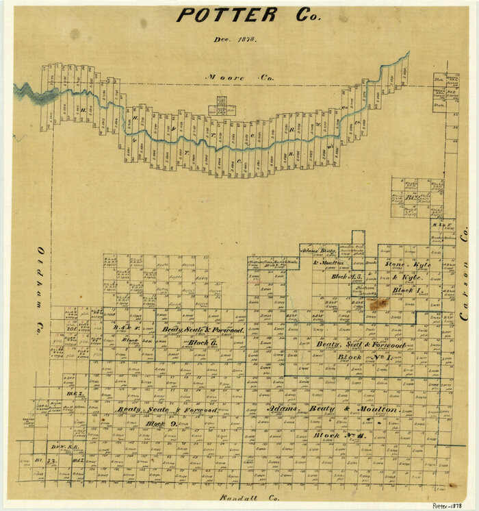 4615, Potter County, General Map Collection