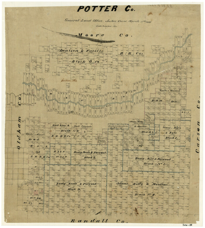 4616, Potter County, General Map Collection