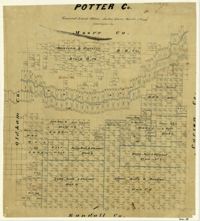 4616, Potter County, General Map Collection