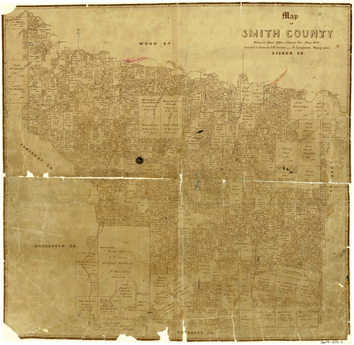 4625, Map of Smith County, General Map Collection
