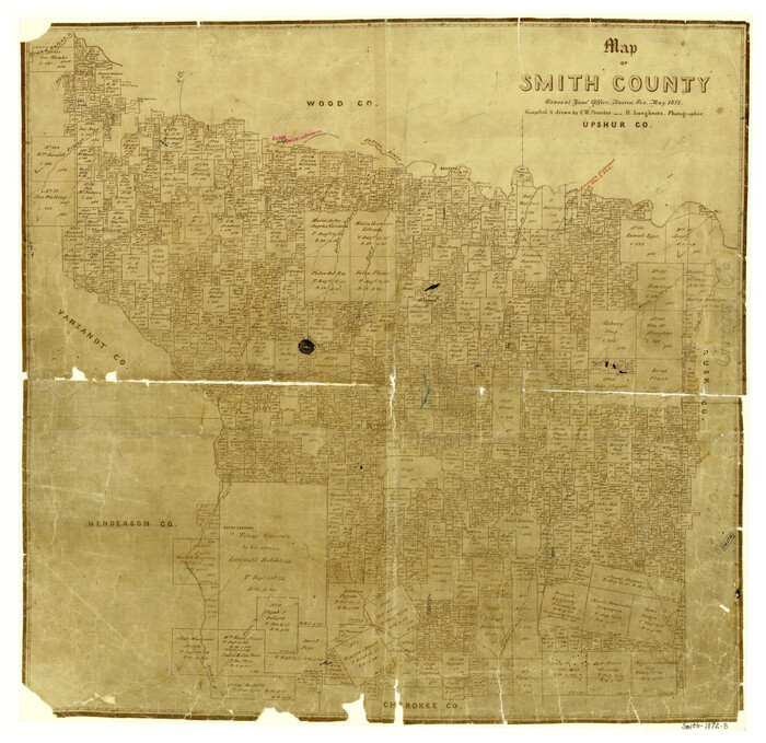 4625, Map of Smith County, General Map Collection