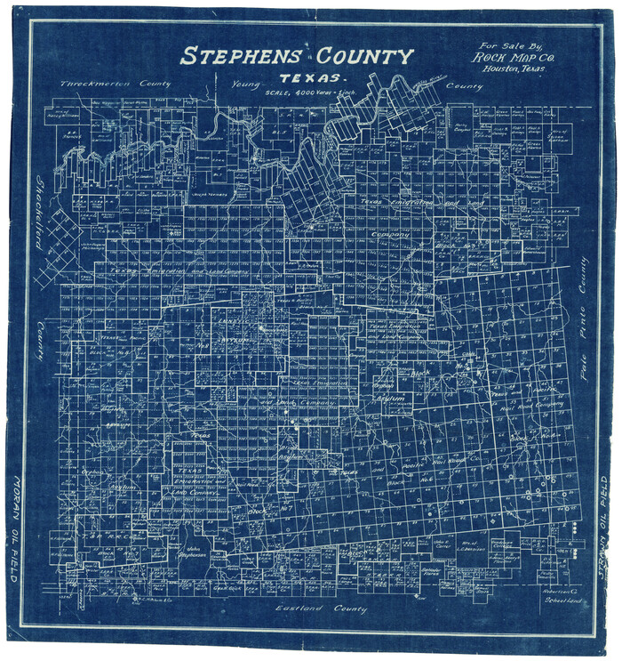 4627, Stephens County Texas, General Map Collection