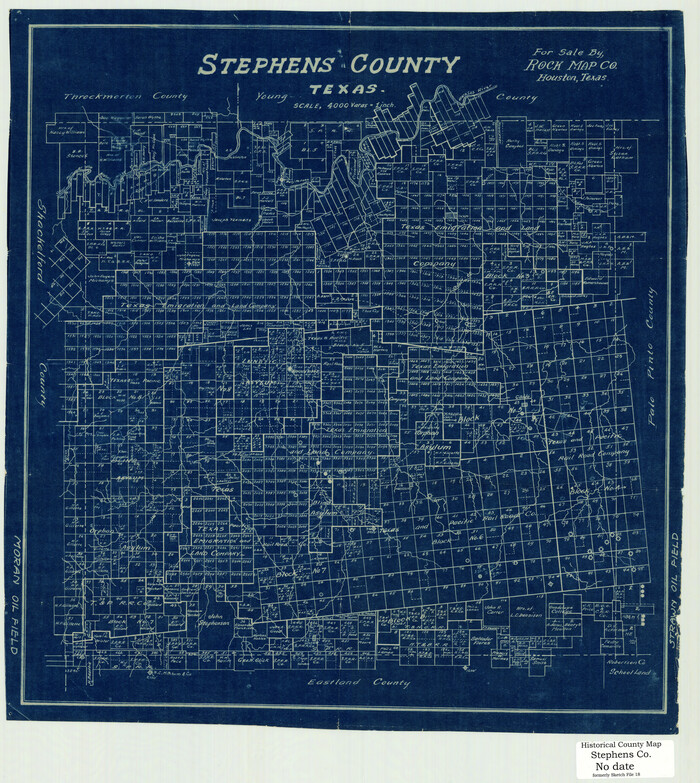 4627, Stephens County Texas, General Map Collection