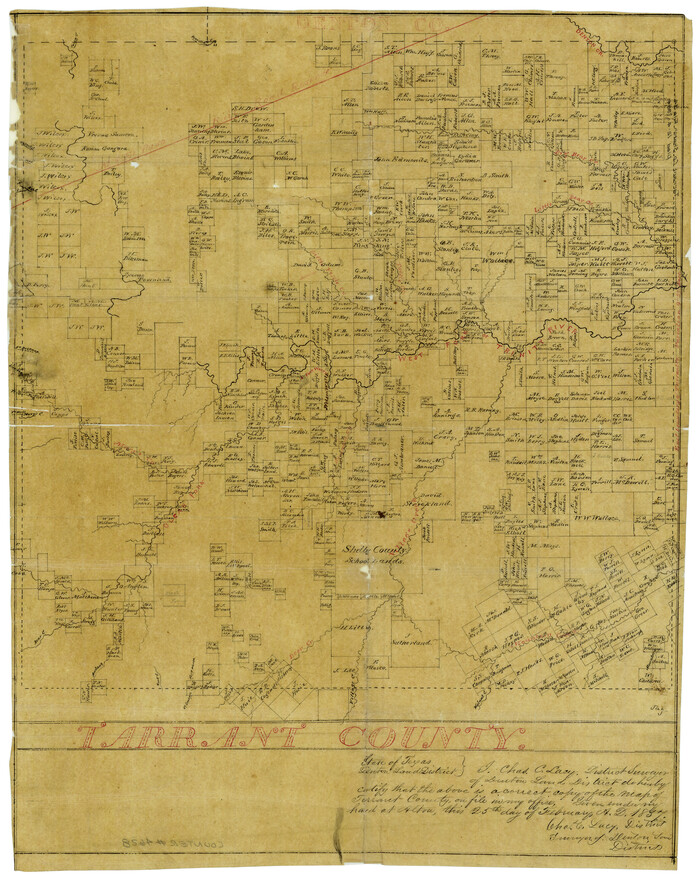 4628, Tarrant County, General Map Collection