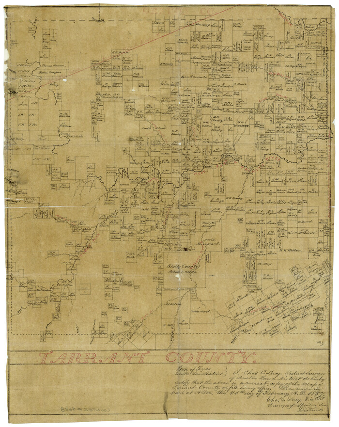 4628, Tarrant County, General Map Collection