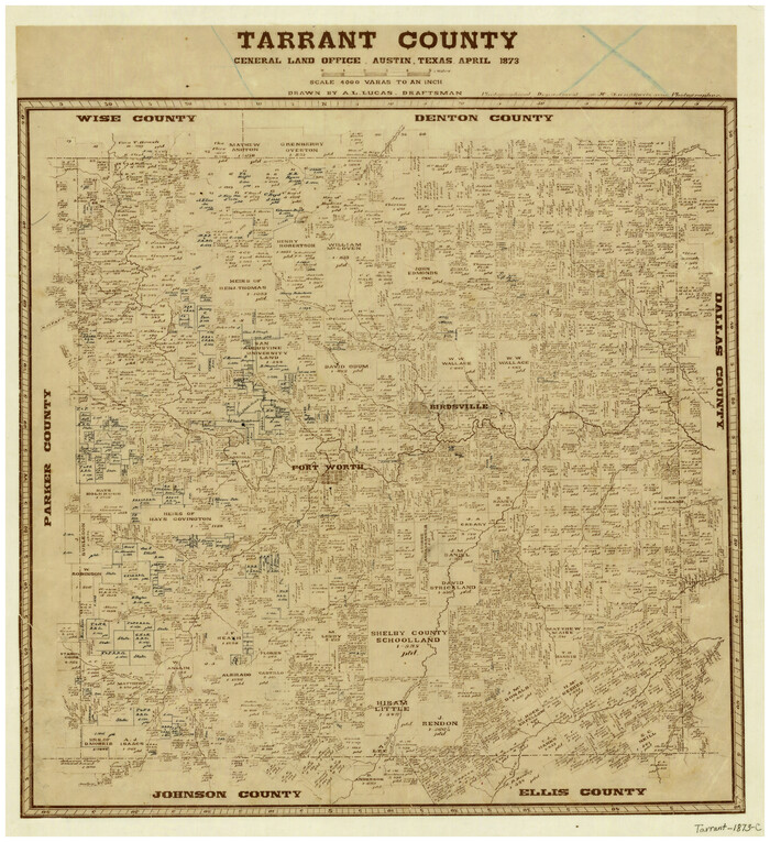 4630, Tarrant County, General Map Collection