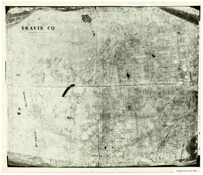 4633, Travis County, General Map Collection