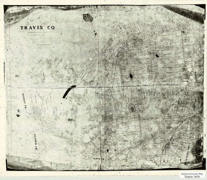 4633, Travis County, General Map Collection