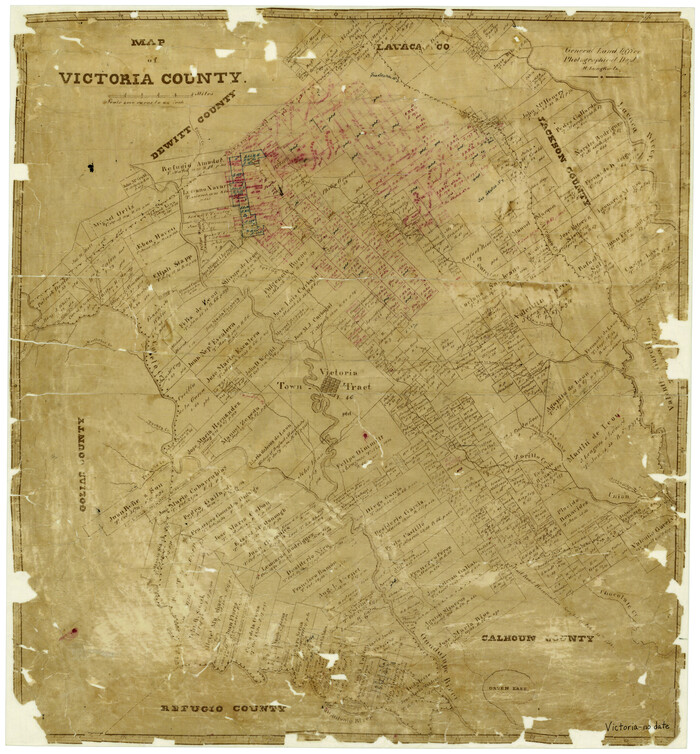 4639, Map of Victoria County, General Map Collection