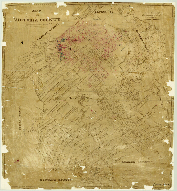 4639, Map of Victoria County, General Map Collection