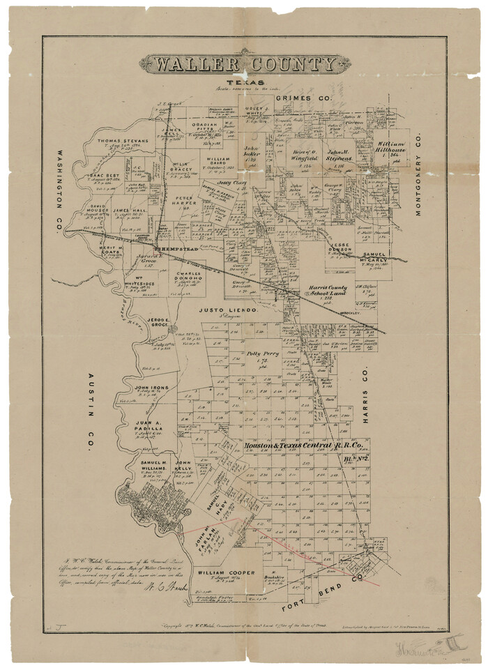 4640, Waller County, General Map Collection