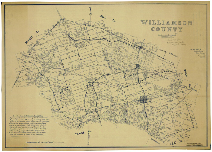 4643, Williamson County, General Map Collection