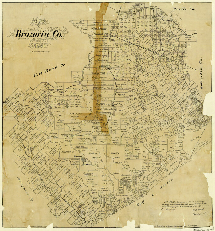 4647, Brazoria County, General Map Collection
