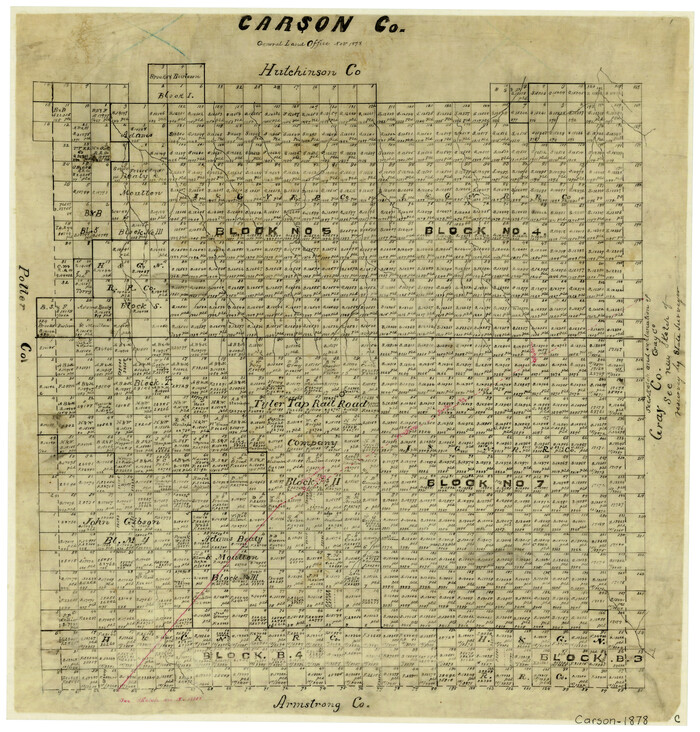 4648, Carson County, General Map Collection