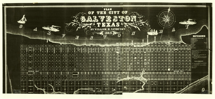 4665, Plan of the City of Galveston, Texas, General Map Collection