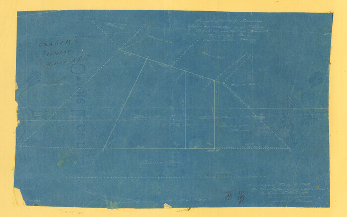 467, Rough sketch showing survey made for L.T. Eck Block 14 and part of Block 13, Fairview Park, South Austin, Texas, Maddox Collection