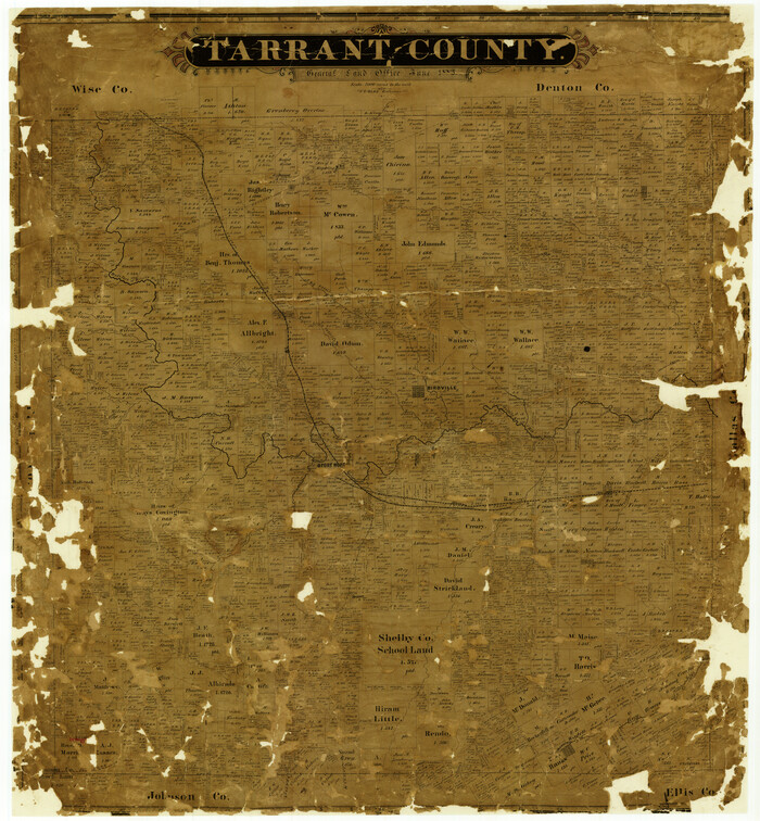 4676, Tarrant County, General Map Collection