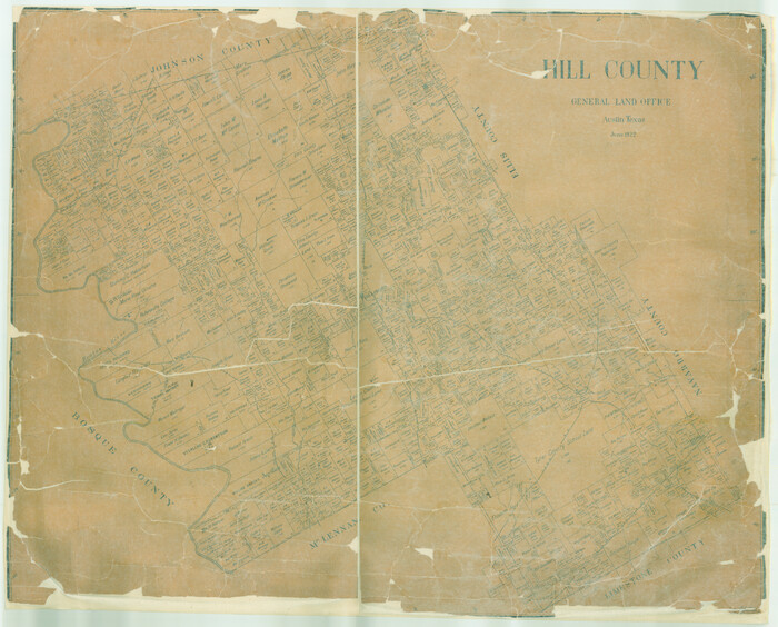 4685, Hill County, General Map Collection