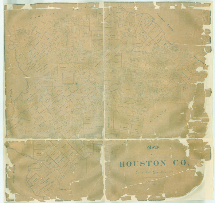 4688, Map of Houston Co., General Map Collection