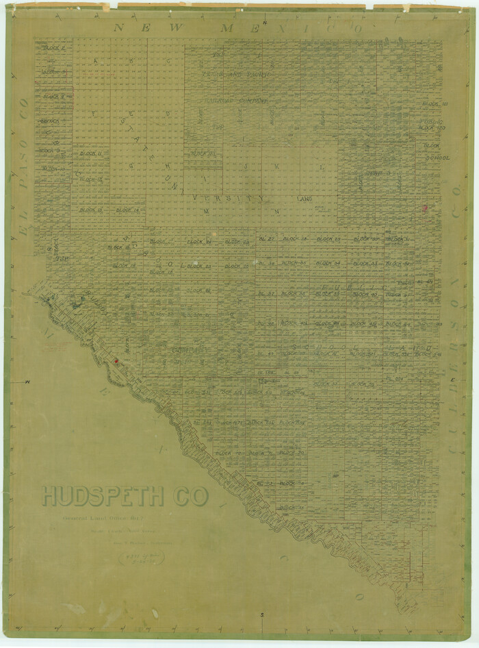 4690, Hudspeth Co., General Map Collection