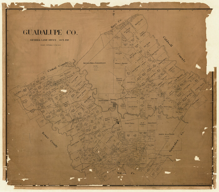 4692, Guadalupe Co., General Map Collection