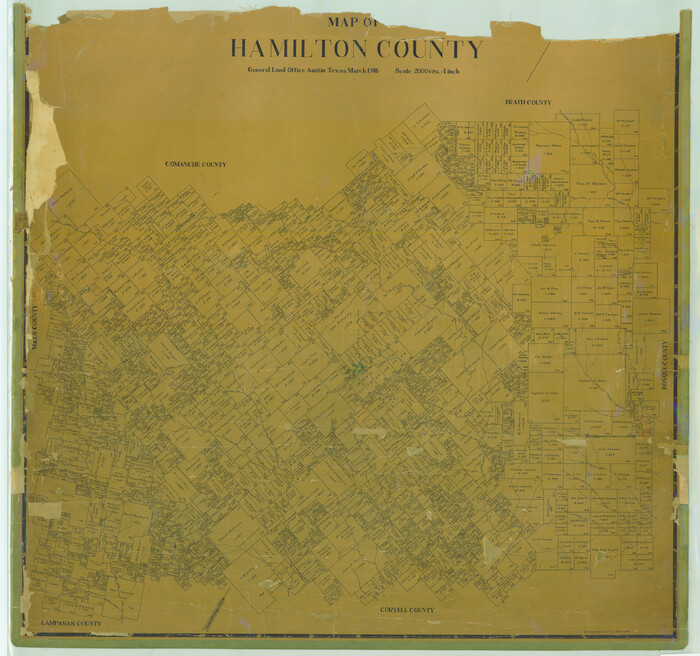 4695, Map of Hamilton County, General Map Collection