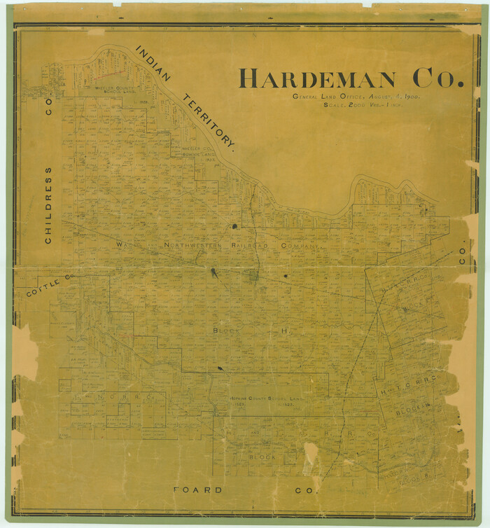 4697, Hardeman Co., General Map Collection