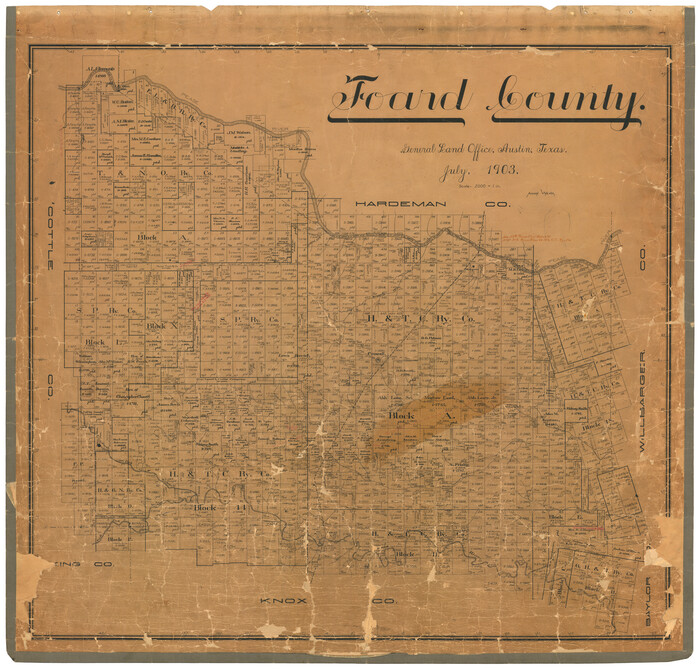 4701, Foard County, General Map Collection