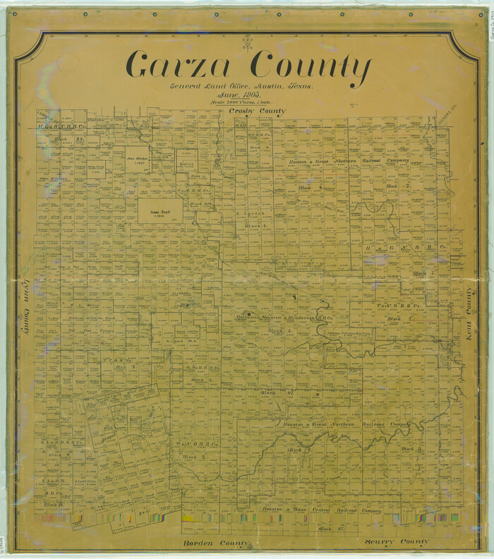 4704, Garza County, General Map Collection