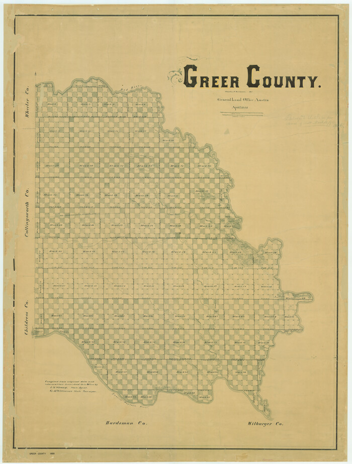 4709, Greer County, General Map Collection