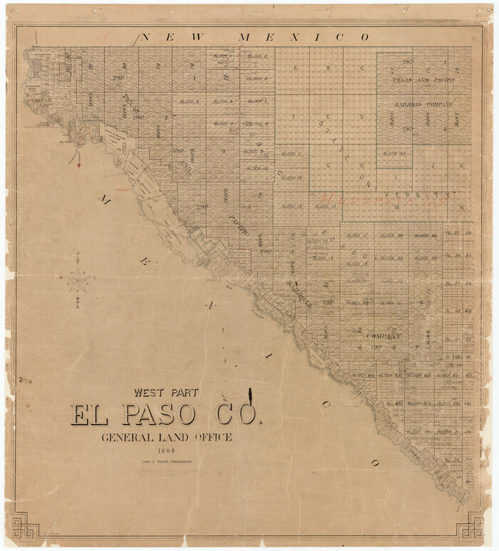 4713, West Part El Paso Co., General Map Collection